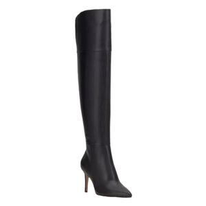 Jessica Simpson Adysen Black Over-the-Knee Pointed Toe Heel Boot Sz 8M NWOT